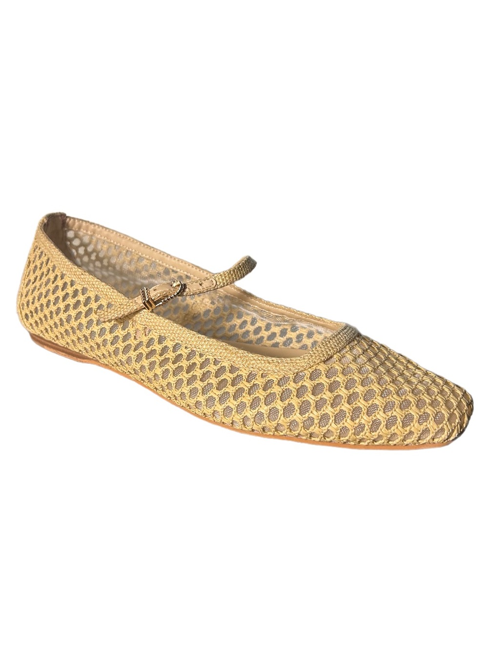Dolce Vita Shoes Sz 9 Reyes Woven Mary Jane Ballet Flat